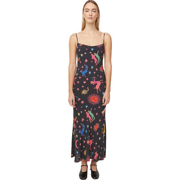 Women's Jemima Dress, Neon Zodiac - RHODE Dresses | Maisonette | Maisonette