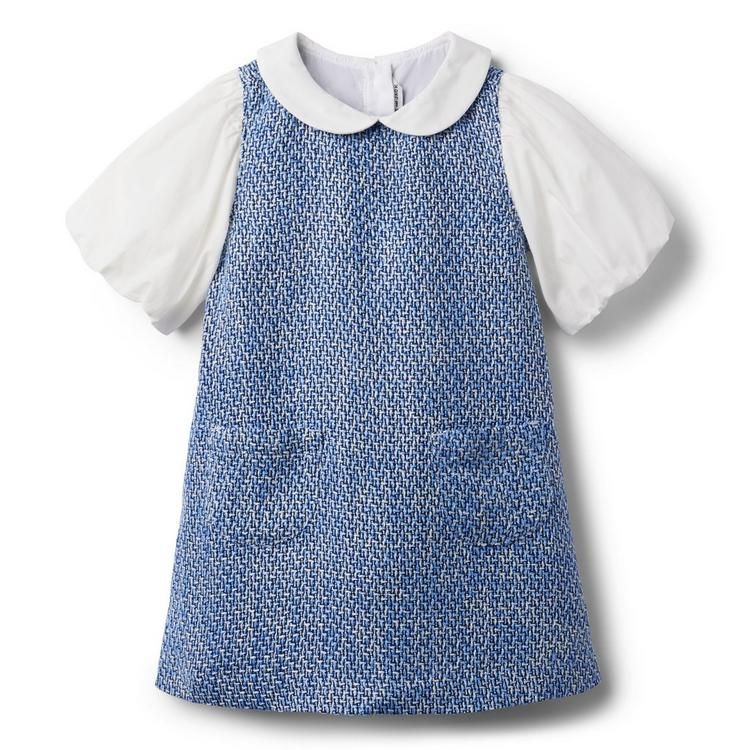 Boucle Bubble Sleeve Dress | Janie and Jack