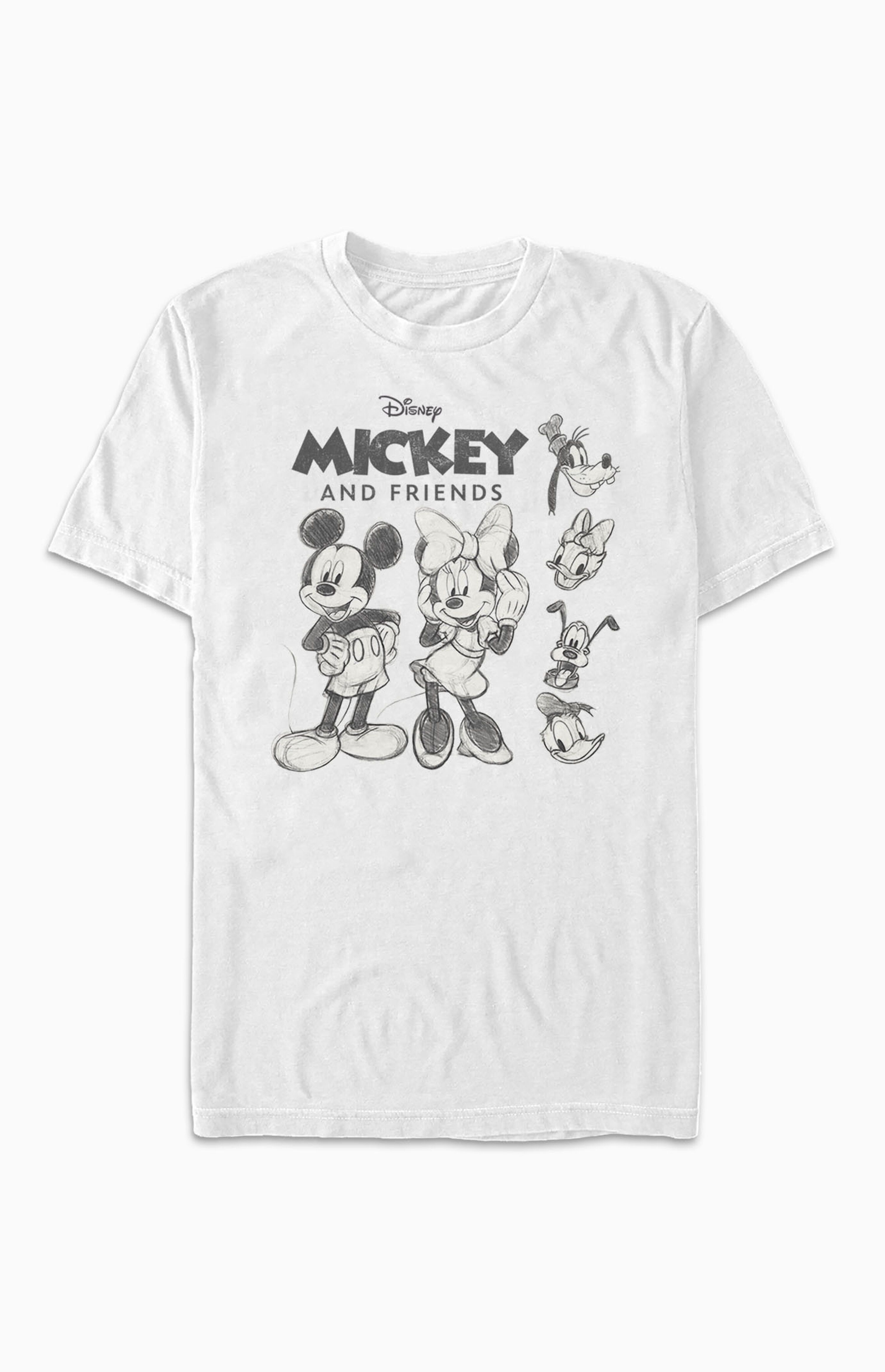 FIFTH SUN Classic Mickey Mouse & Friends Disney T-Shirt | PacSun | PacSun