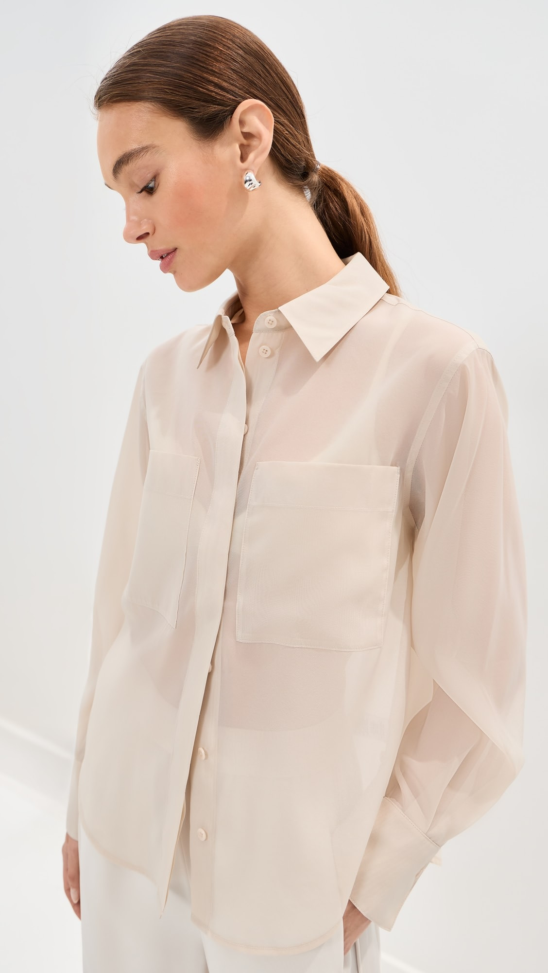 Organza Button Down | Shopbop