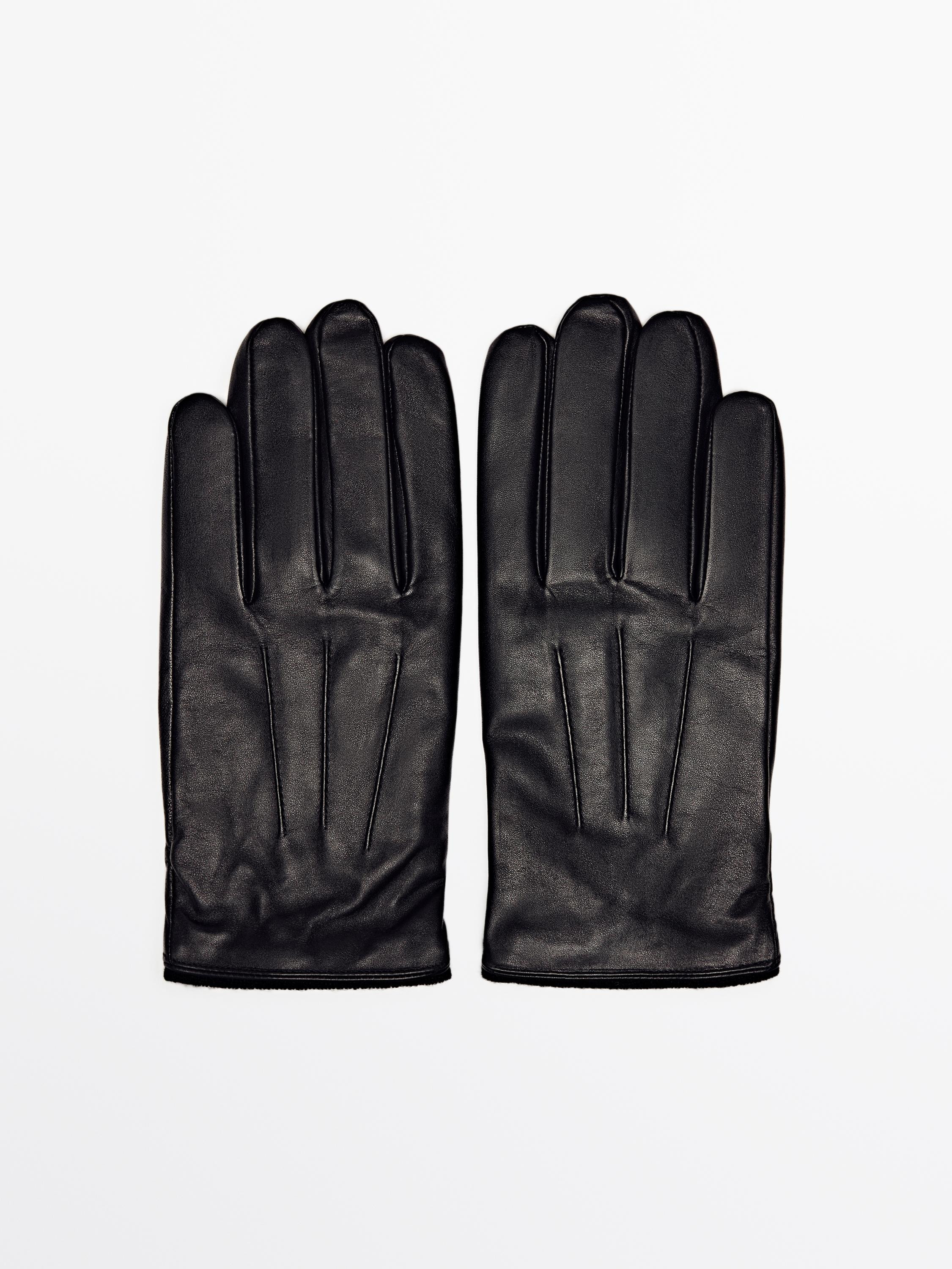 Nappa leather gloves | Massimo Dutti US