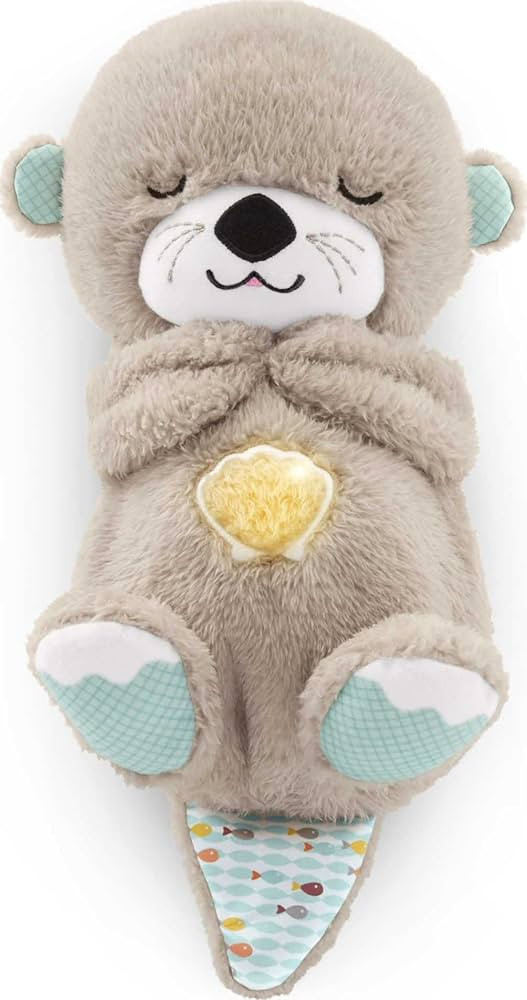 Fisher-Price Baby Toy Soothe 'n Snuggle Otter Portable Plush Sound Machine with Music Lights & Br... | Amazon (US)