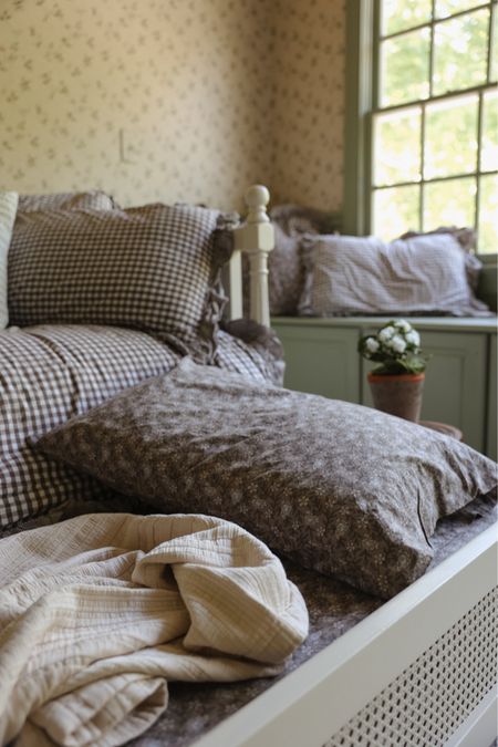 Cozy, fresh bedding 🤍

#LTKhome