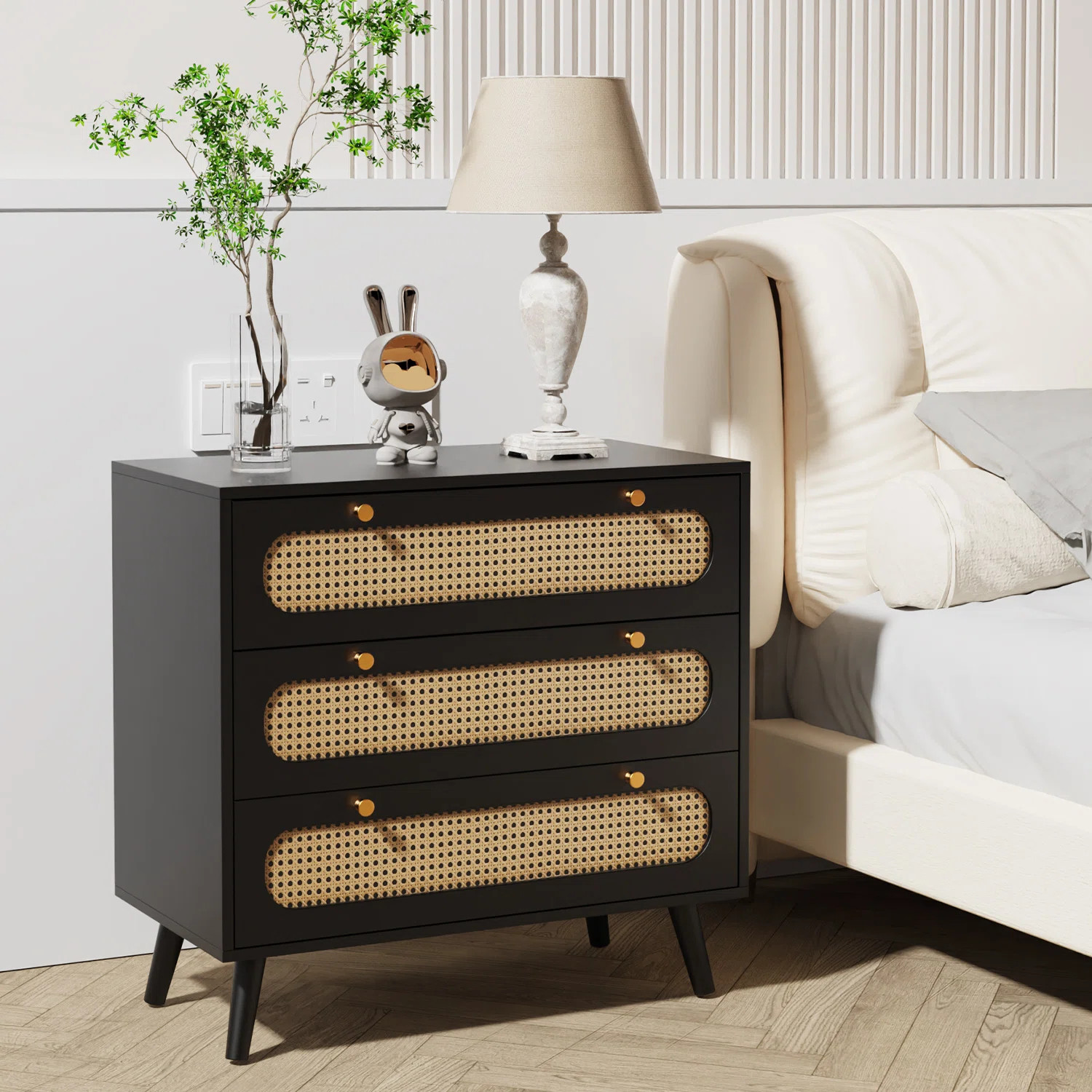 Aiyanah 3 - Drawer Dresser | Wayfair North America