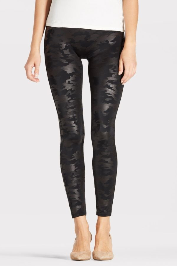 Faux Leather Camo Legging | Evereve