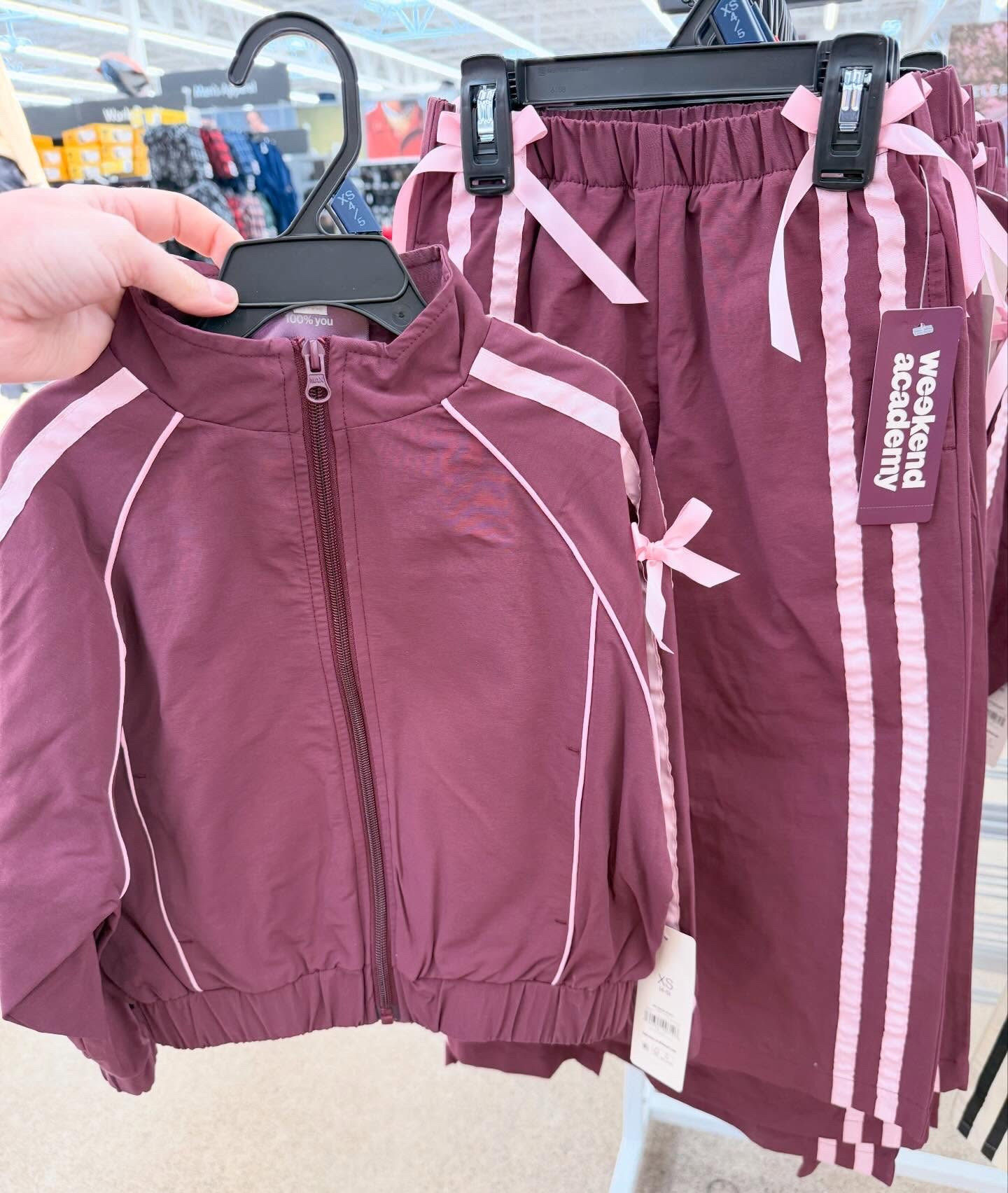 Sporty + sweet is the vibe 🎀✨

These girls’ track sets from Walmart are the perfect lightweight outfit for spring now and fall later — and I’m obsessed with this gorgeous burgundy color. The little bow detail adds the cutest touch and makes it feel extra special while still being comfy for everyday wear.

Easy, cute, and perfect for school days, playdates, or running around the park ❤️



#WalmartFinds #GirlsStyle #KidsFashion #AffordableStyle #MomFinds KidsOutfits WalmartStyle

#LTKSeasonal #LTKKids #LTKootd