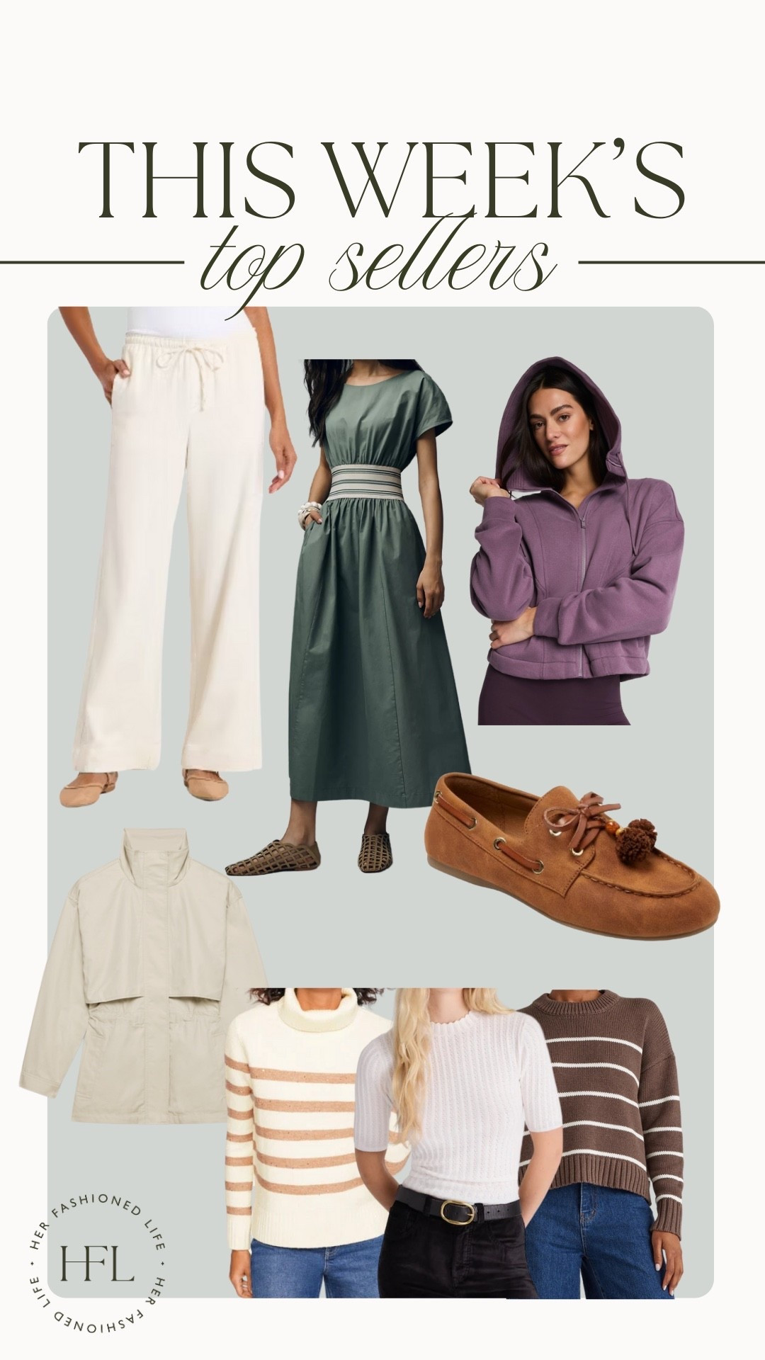 Top sellers this week! 🙏🏼 

Spanx Code: FashionedLifeSpanx

#Spanx #Target #Anthro #Dress #Loafers #Pants #Jacket #Quince #Sweater 

#LTKOver40 #LTKootd