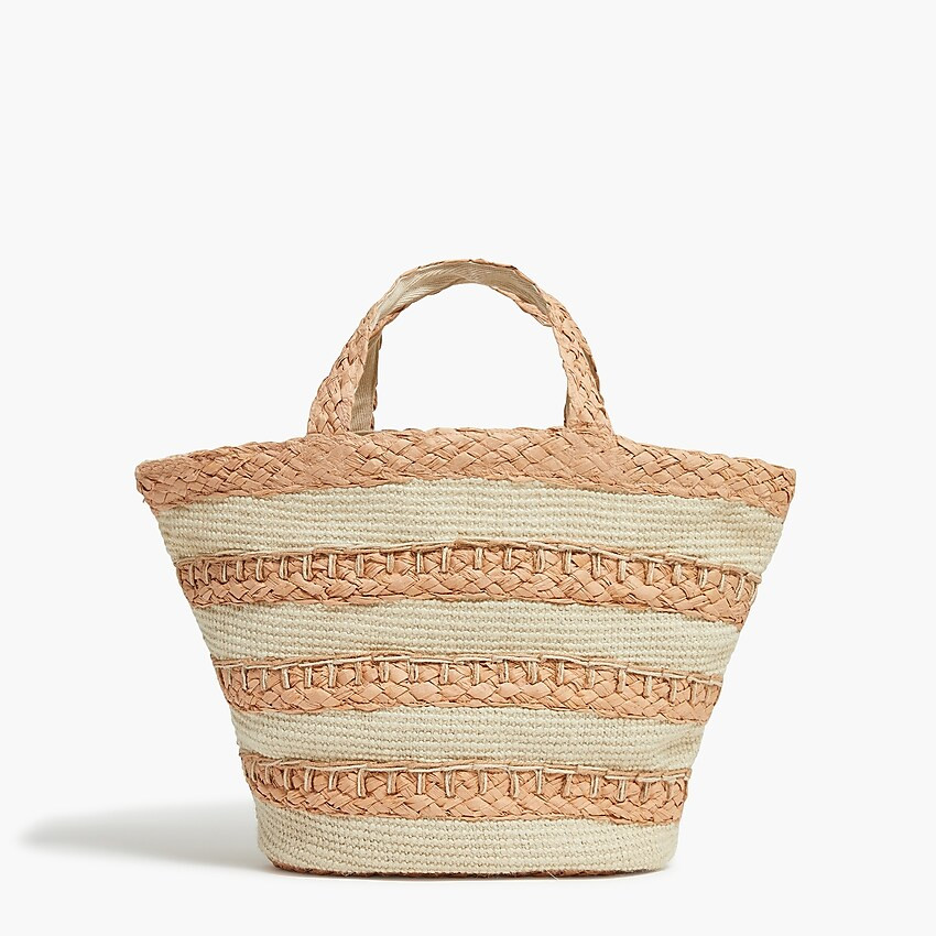 Straw tote bag | J.Crew Factory