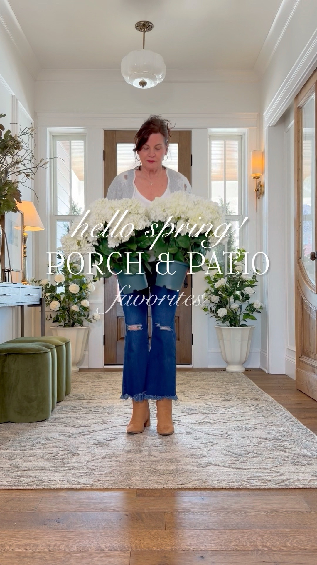 We are finally in porch and patio season! Sharing all the things that I use and love — outdoor furniture, rugs, faux flowers, lanterns, solar candles, bunny decor, stepping stones and path lighting.

#LTKvlog #LTKHome #LTKSeasonal