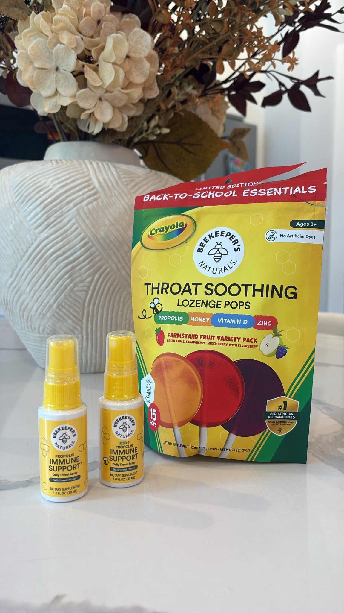 BeeKeeper’s Immune Support Spray & Lozenge Pops

#LTKSeasonal #LTKKids