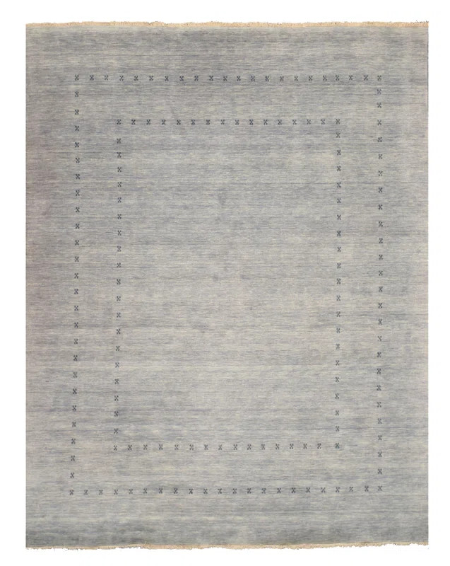 Thana Hand-Knotted Gray Area Rug | Wayfair North America