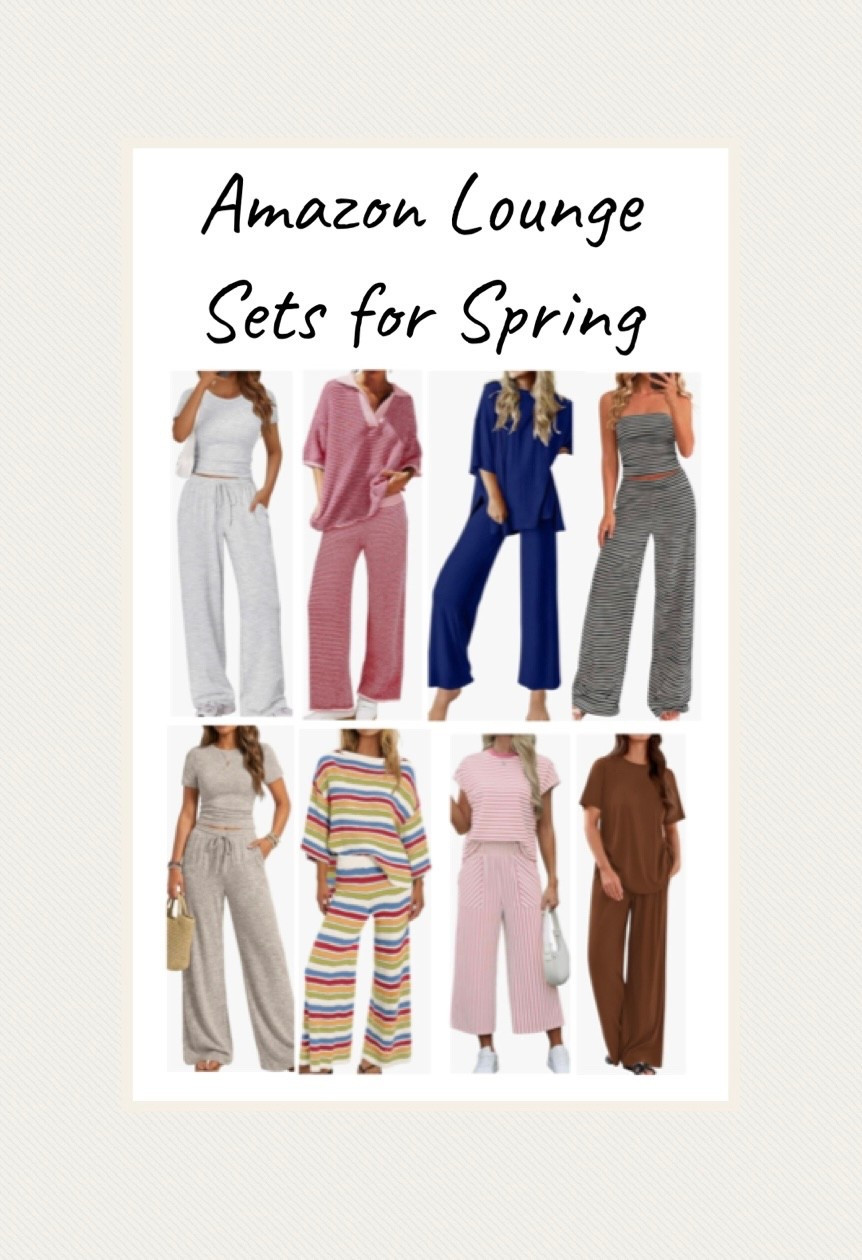 Amazon lounge sets 

#loungewear 

#LTKSeasonal