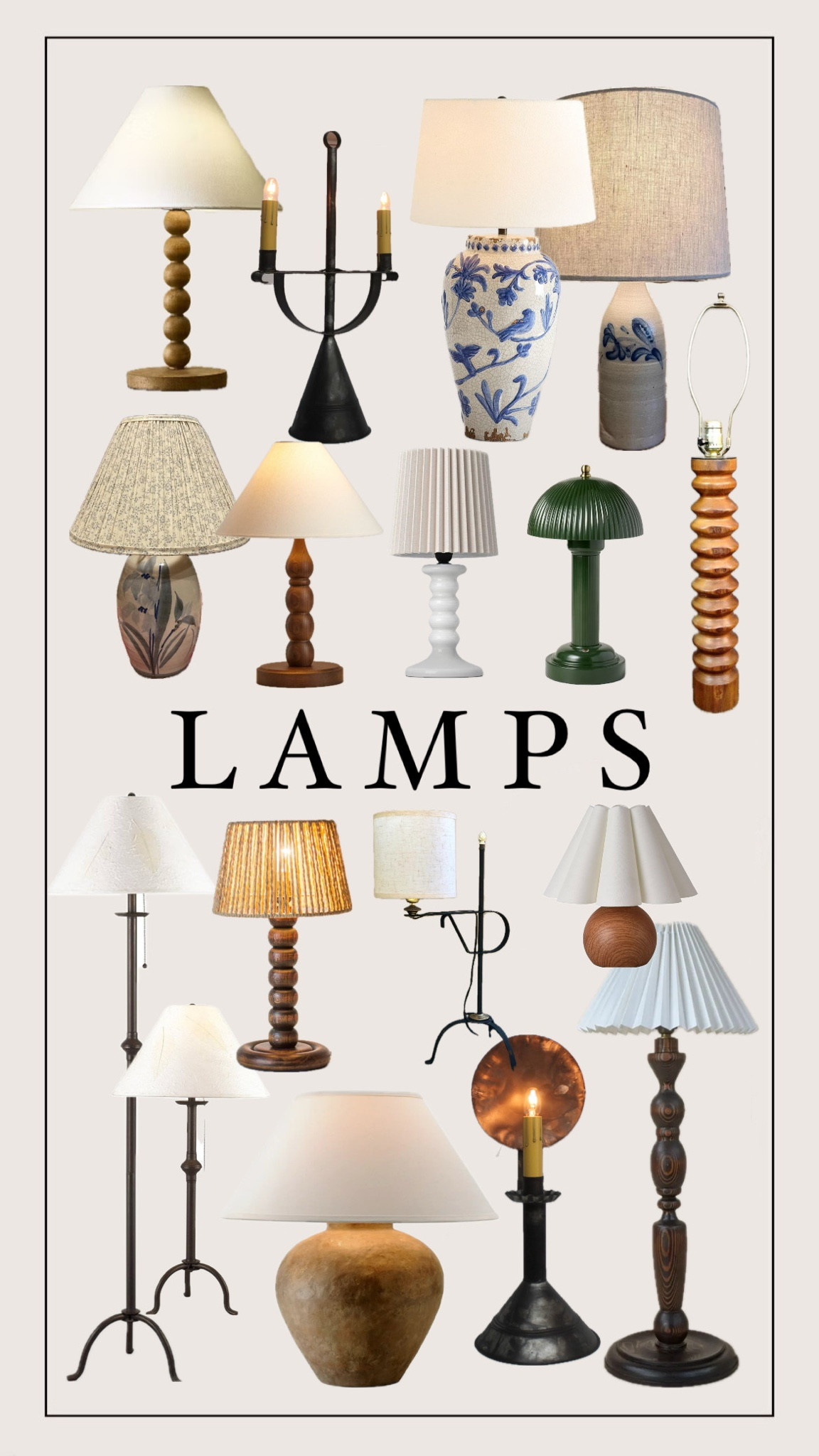 Every cool lamp you could ever think of!
