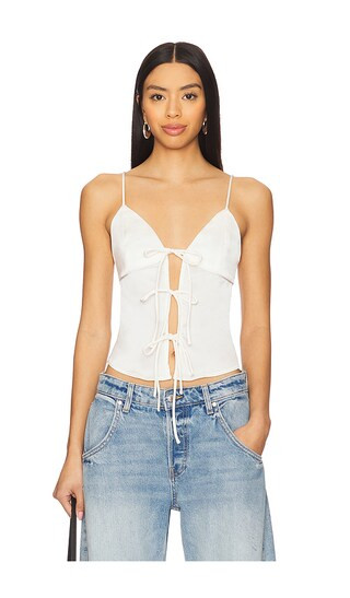 Anahi Cami Top in Ivory | Revolve Clothing (Global)
