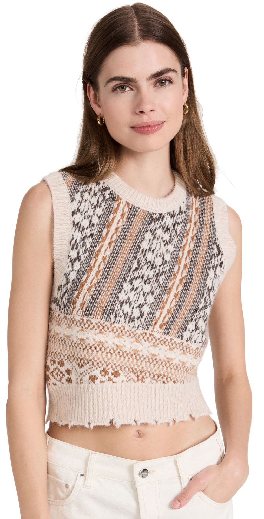 Rag & Bone Hollis Fair Isle Vest | Shopbop