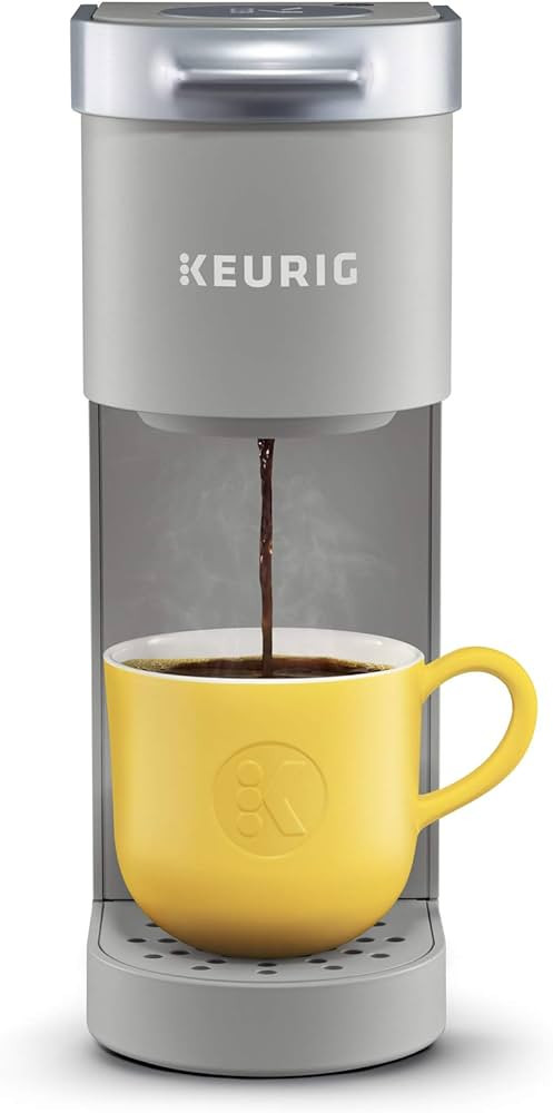 Keurig K-Mini Single Serve Coffee Maker, Studio Gray, 6 to 12 oz. Brew Sizes | Amazon (US)
