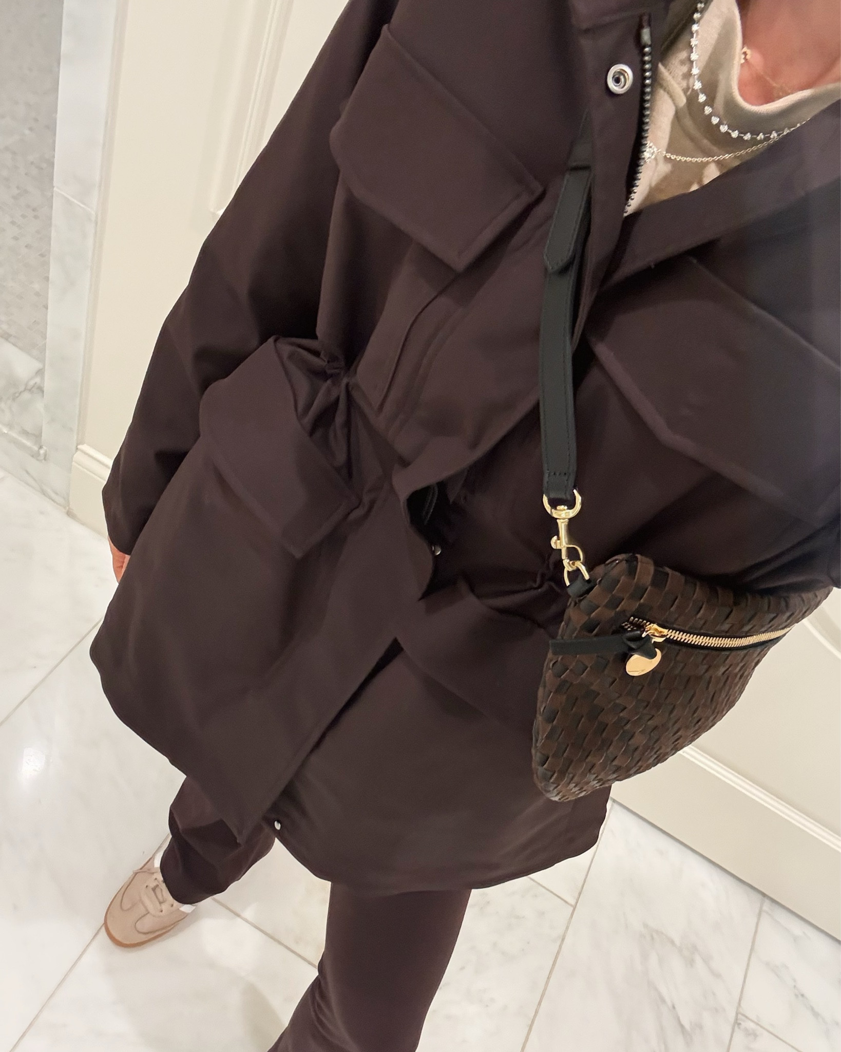 The best everyday jacket- I'm wearing size small fits tts 