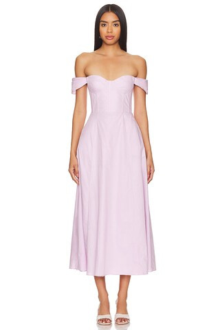 Bardot x REVOLVE Magdelena Midi Dress in Lilac from Revolve.com | Revolve Clothing (Global)