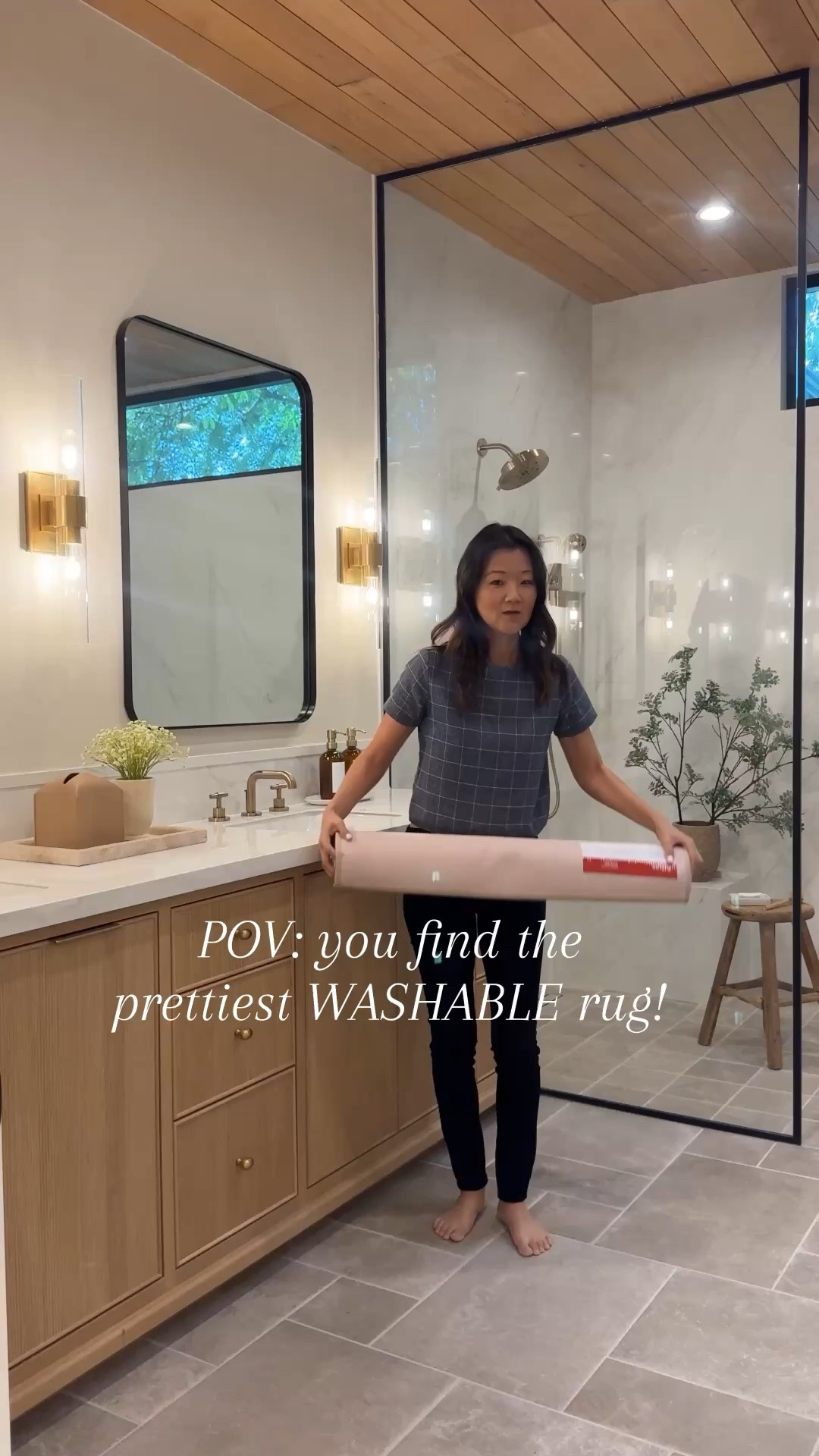 The prettiest washable rug from Wayfair! Comes with an anti-slip backing so you don't even need a rug pad!
Adds so much warmth to our bathroom - love it!

#LTKSaleAlert #LTKHome