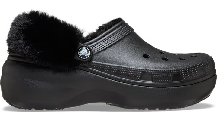 Classic Platform Fuzz Lined Clog | Crocs (US)