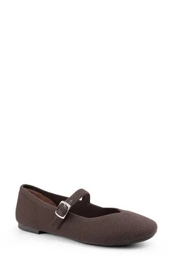 Me Too Shelby Mary Jane Flat in Brownie at Nordstrom Rack, Size 7 | Nordstrom Rack