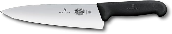 Fibrox Pro Chef’s Knife, 8 Inch - Swiss Army Kitchen Knife, High Carbon Stainless Steel Blade, ... | Amazon (US)