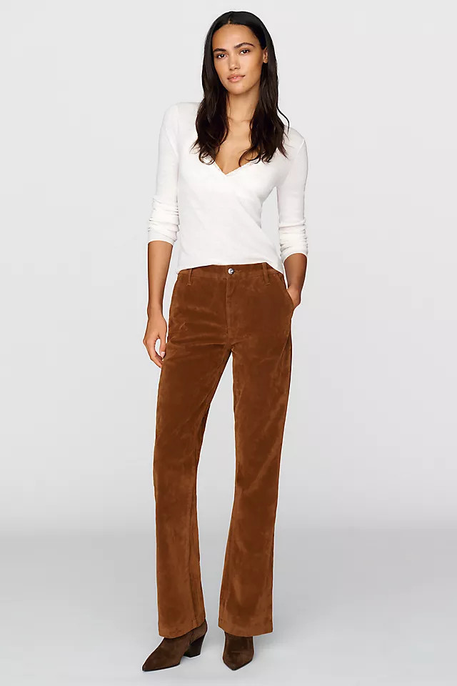 Inez Faux Suede Pants | Anthropologie (US)