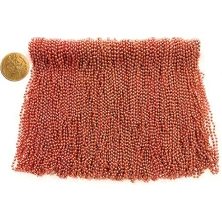 Orange Mardi Gras Beads 33 inch 7mm, 6 Dozen, 72 Necklaces | Amazon (US)
