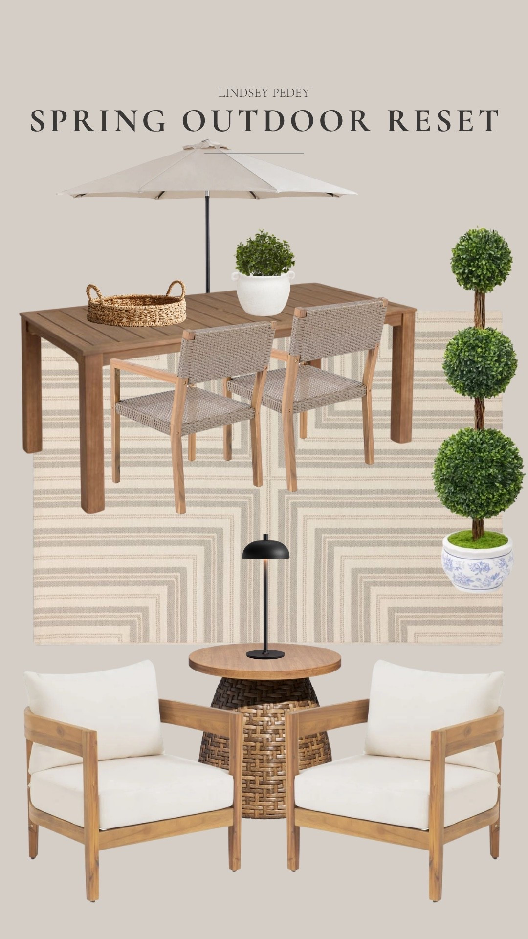 Spring outdoor reset 🤍

Outdoor patio, outdoor seating, outdoor furniture, world market, threshold, side table, solar lamp, spring reset

#LTKSeasonal #LTKHome