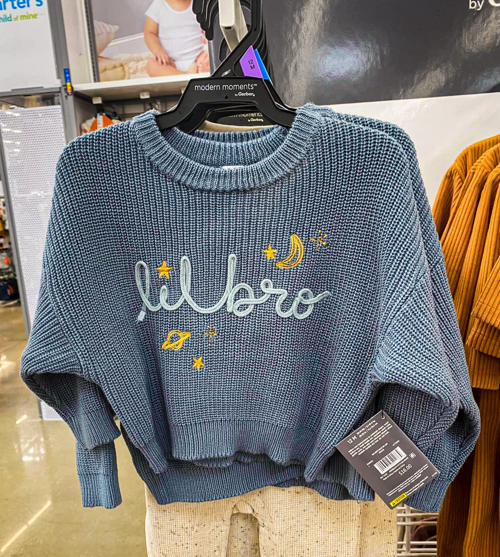 Modern Moments By Gerber Baby  Matching Sister Sweater on sale! Modern Moments by Gerber Baby Lil Bro | Modern Moments By Gerber Baby Lil Sis | Modern Moments by Gerber Big Sis. 

#LTKBaby #LTKStyleTip #LTKKids