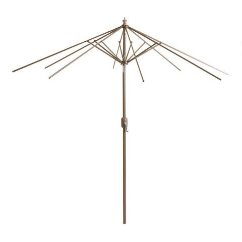 Steel 9 Ft Tilting Patio Umbrella Frame And Pole | World Market