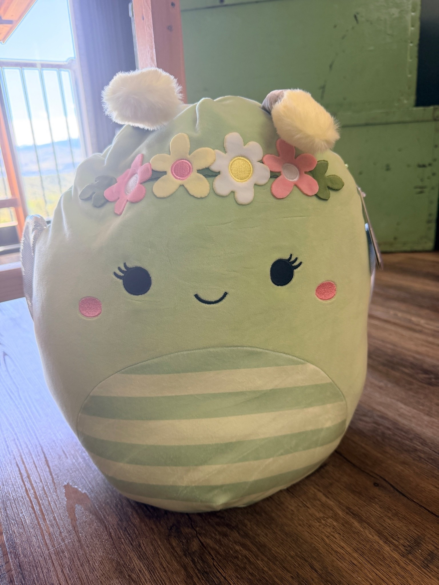 Add a touch of whimsy to your home with this ultra-soft green bug plush toy. If you love pastel room decor, aesthetic plushies, or are looking for the perfect toddler gift idea, this flower crown Squishmallow is an absolute essential. Ideal for a nature-themed nursery, a cozy reading nook, or as trendy teen bedroom decor.

Squishmallow plush

green butterfly plush

flower crown plush toy

cute nursery decor

kids bedroom ideas

aesthetic plushies

viral plush toy

toddler gift guide

plush collector finds

pastel bedroom decor

cozy playroom accents

decorative plush pillow

soft kids toys

trendy bedroom aesthetic

cute gift ideas for kids 

 #LTKBaby #LTKKids