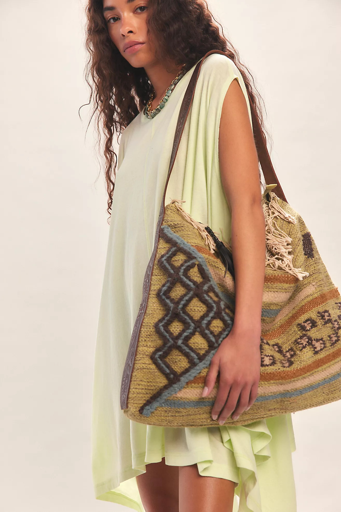 Whimsy Rug Slouchy Tote | Free People (Global - UK&FR Excluded)