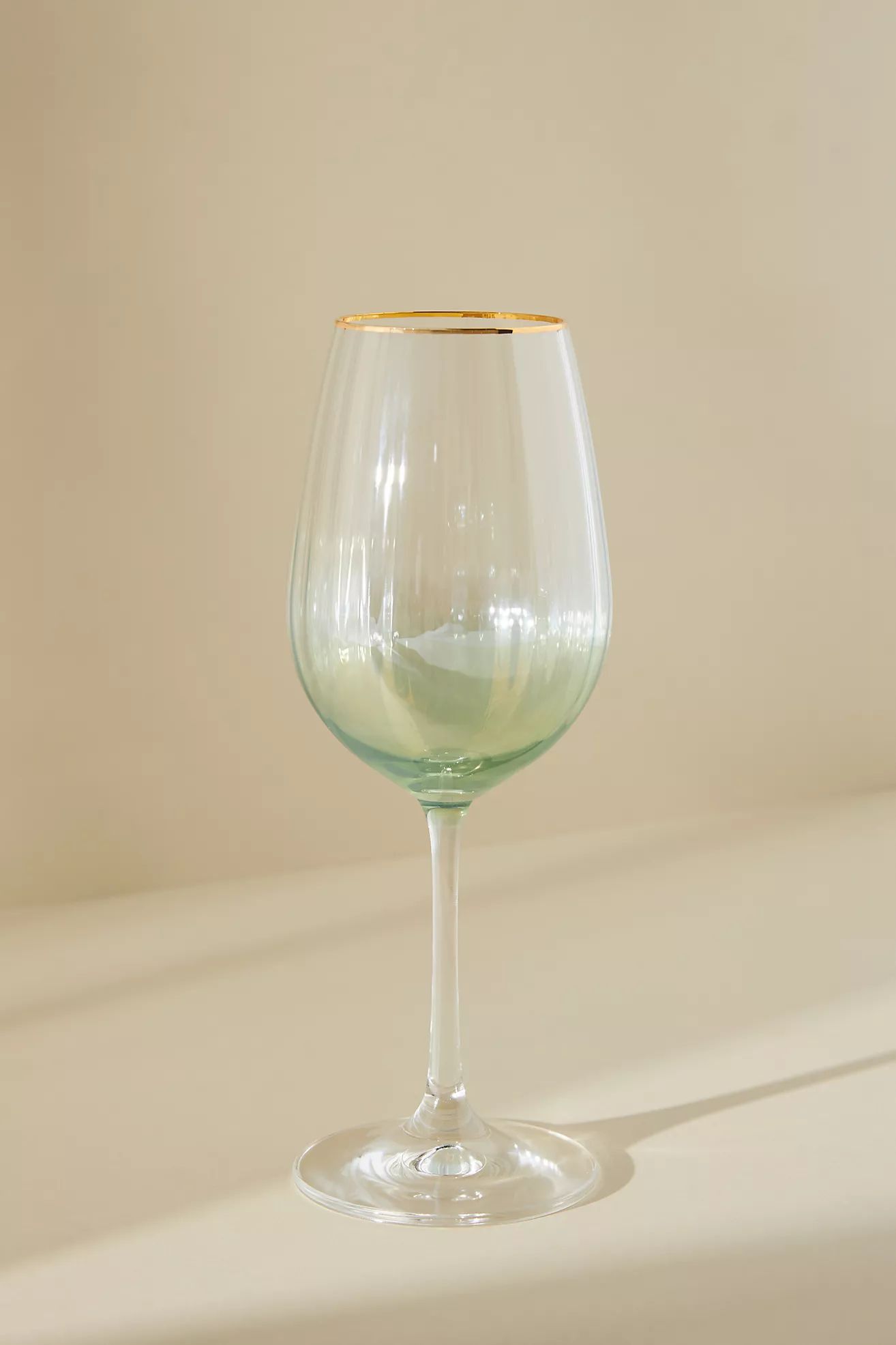 Waterfall Wine Glasses, Set of 4 | Anthropologie (US)