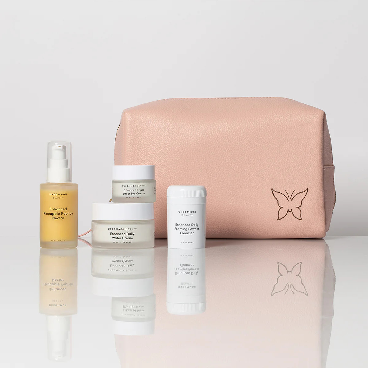 4-Step Beauty Bundle and Vegan Leather Travel Bag | Uncommon Beauty | Uncommon James