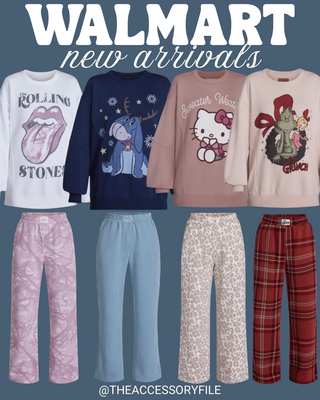 New loungewear and sleep sets at @Walmart - I would definitely wear the tops with jeans or leggings 

Walmart finds, Walmart style, Walmart fashion, Walmart deals, gifts for her, Walmart haul, fall outfits, fall fashion

#LTKootd #LTKSeasonal