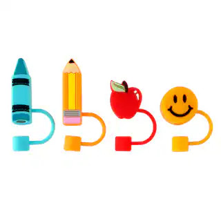 Back to School Straw Toppers, 4ct. by Ashland® | Michaels Stores