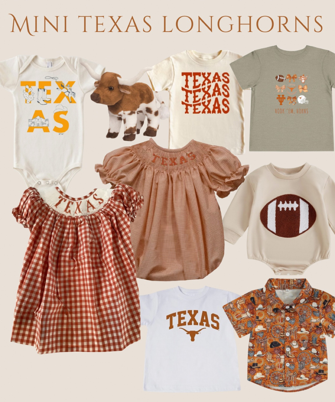 Texas longhorns toddler
Amazon game day finds 

#LTKSeasonal #LTKKids