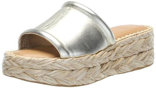 Dolce Vita Women's Chavi Sandal, Light Gold Metallic Leather, 6.5 | Amazon (US)