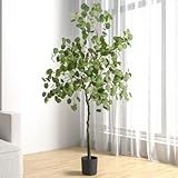 Eucalyptus Tree - Artificial Trees for Home Decor Indoor, Floor Plants for Living Room Decor, Faux P | Amazon (US)