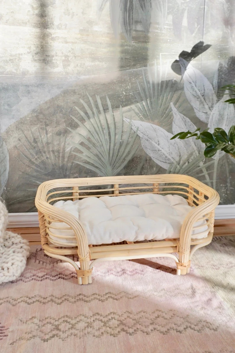 PRE-ORDER for Sausalito Rattan Pet Bed | Etsy Australia | Etsy (AU)