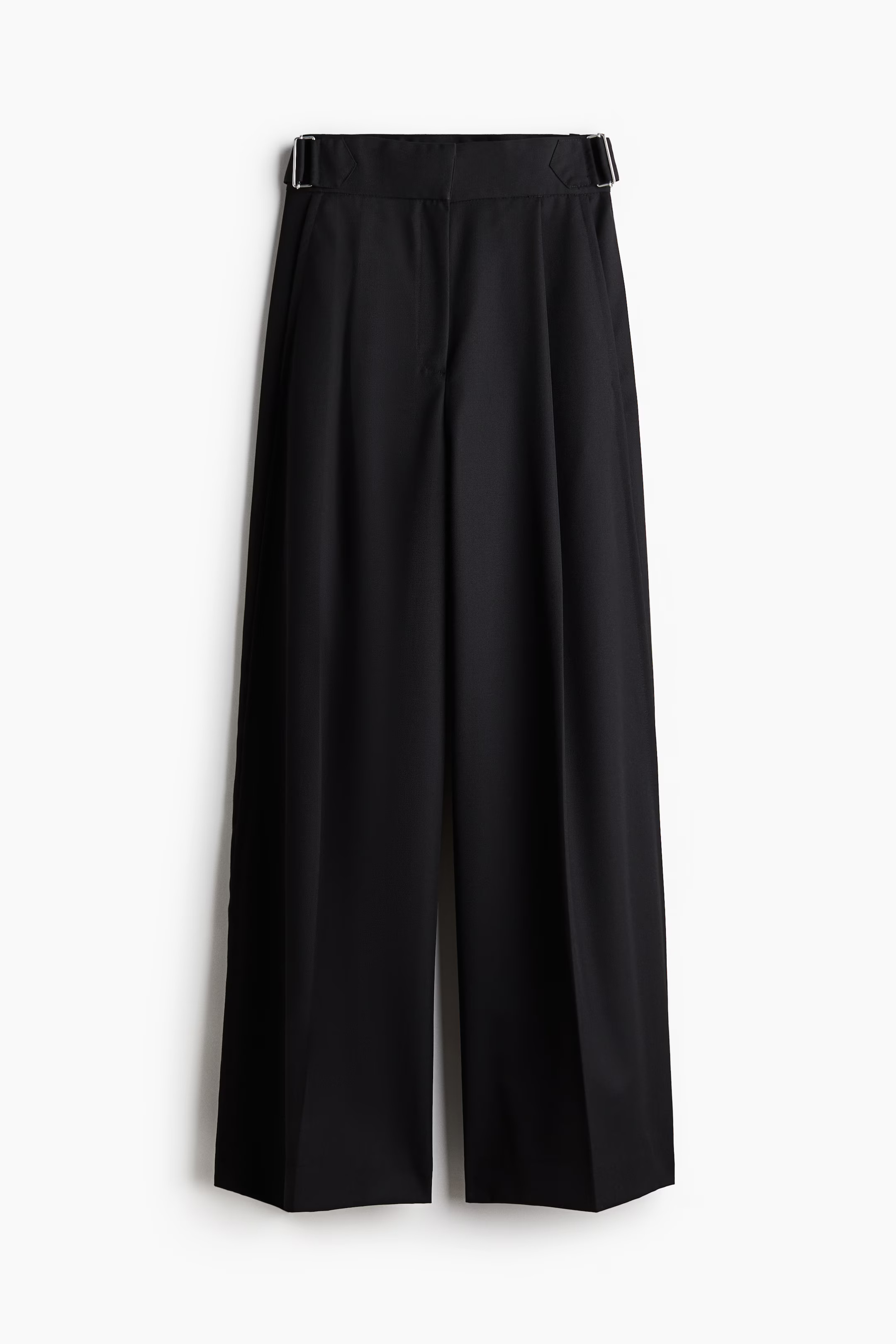 Pantalón amplio en sarga de mezcla de lana | H&M (FR, IT, ES, PT, BE)