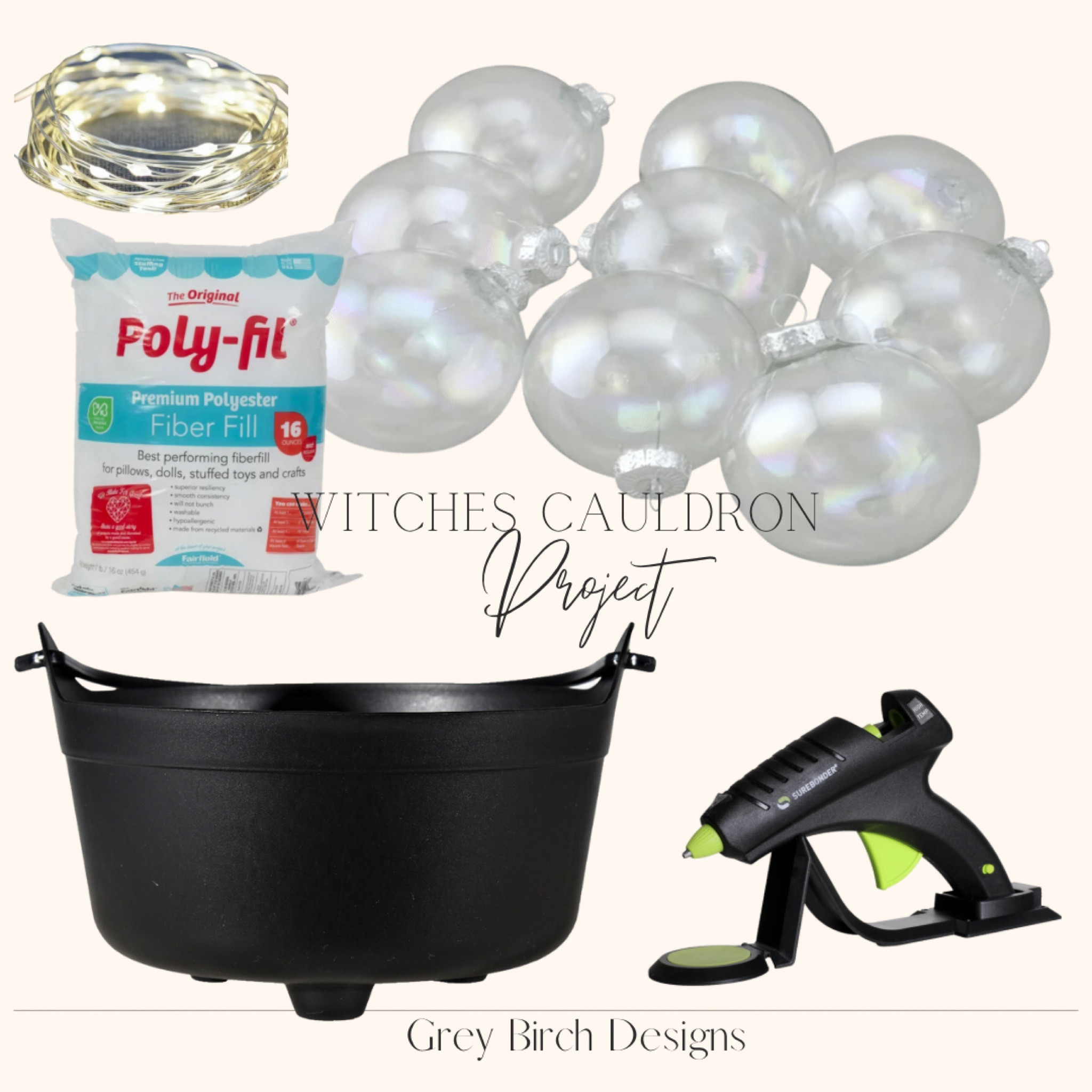 Witches cauldron DIY Halloween home decor project 

#LTKhome #LTKHalloween #LTKSeasonal