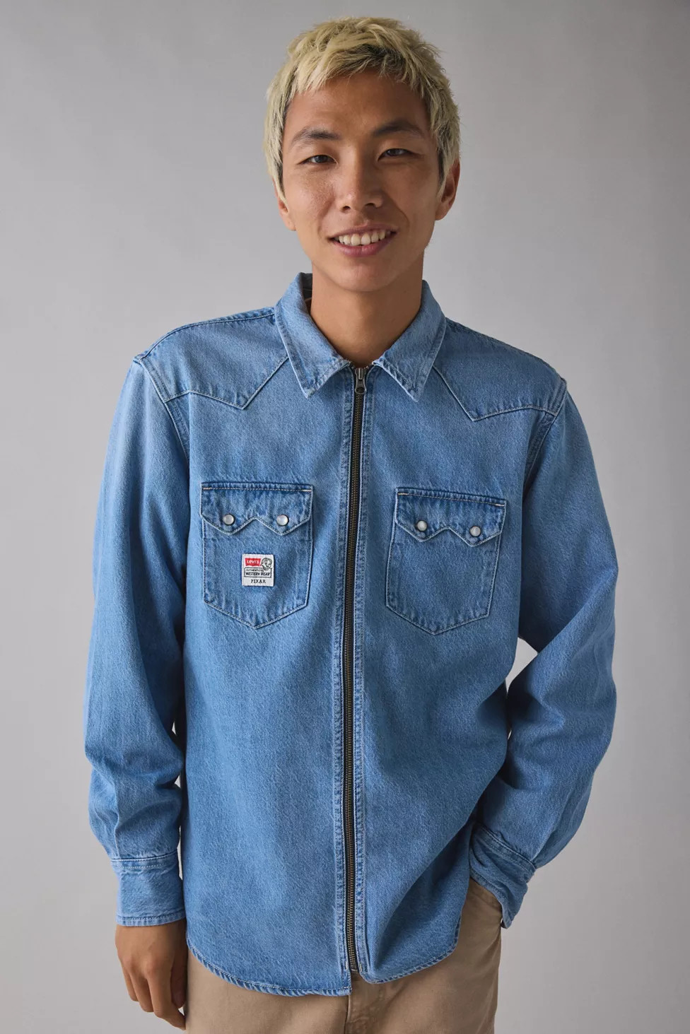 Levi’s® X Toy Story Western Denim Shirt | Urban Outfitters (US and RoW)