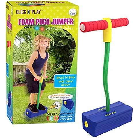 Flybar My First Foam Pogo Jumper for Kids Fun and Safe Pogo Stick for Toddlers, Durable Foam and ... | Amazon (US)