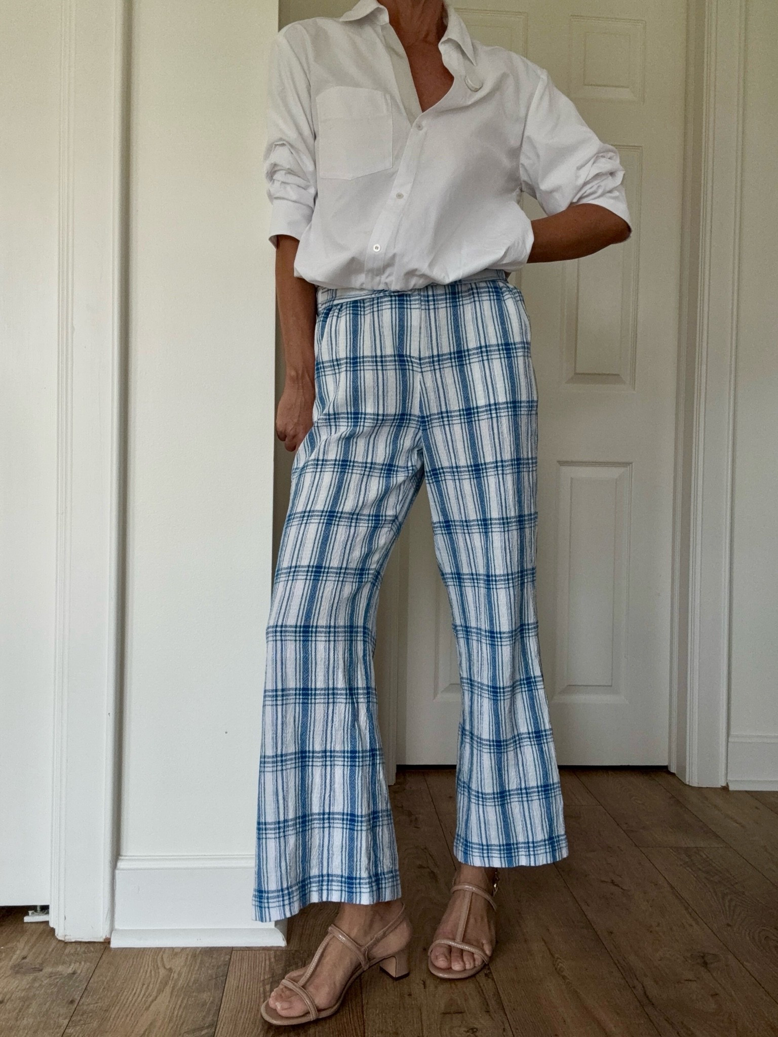 How cute are my new $40 pants!  Size down and enjoy!

#LTKootd #LTKOver40 #LTKTravel