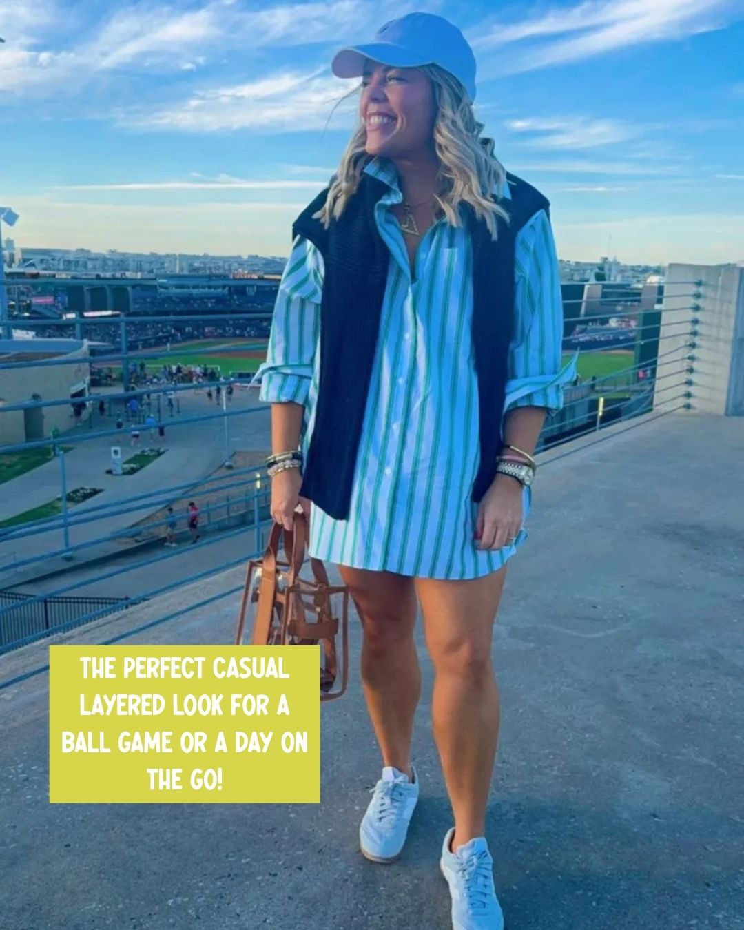 The perfect casual layered look for a ball game or a day on the go!

#LTKgrwm #LTKmomlife #LTKSeasonal