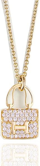 Eauolo women 18K Gold Plated necklace earrings 2 piece set, exclusive Women gift… | Amazon (US)