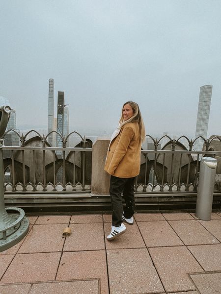Winter outfit, winter blazer coat, NYC trip at top of the rock! Cute winter outfit idea 

#LTKfindsunder100 #LTKHoliday #LTKSeasonal