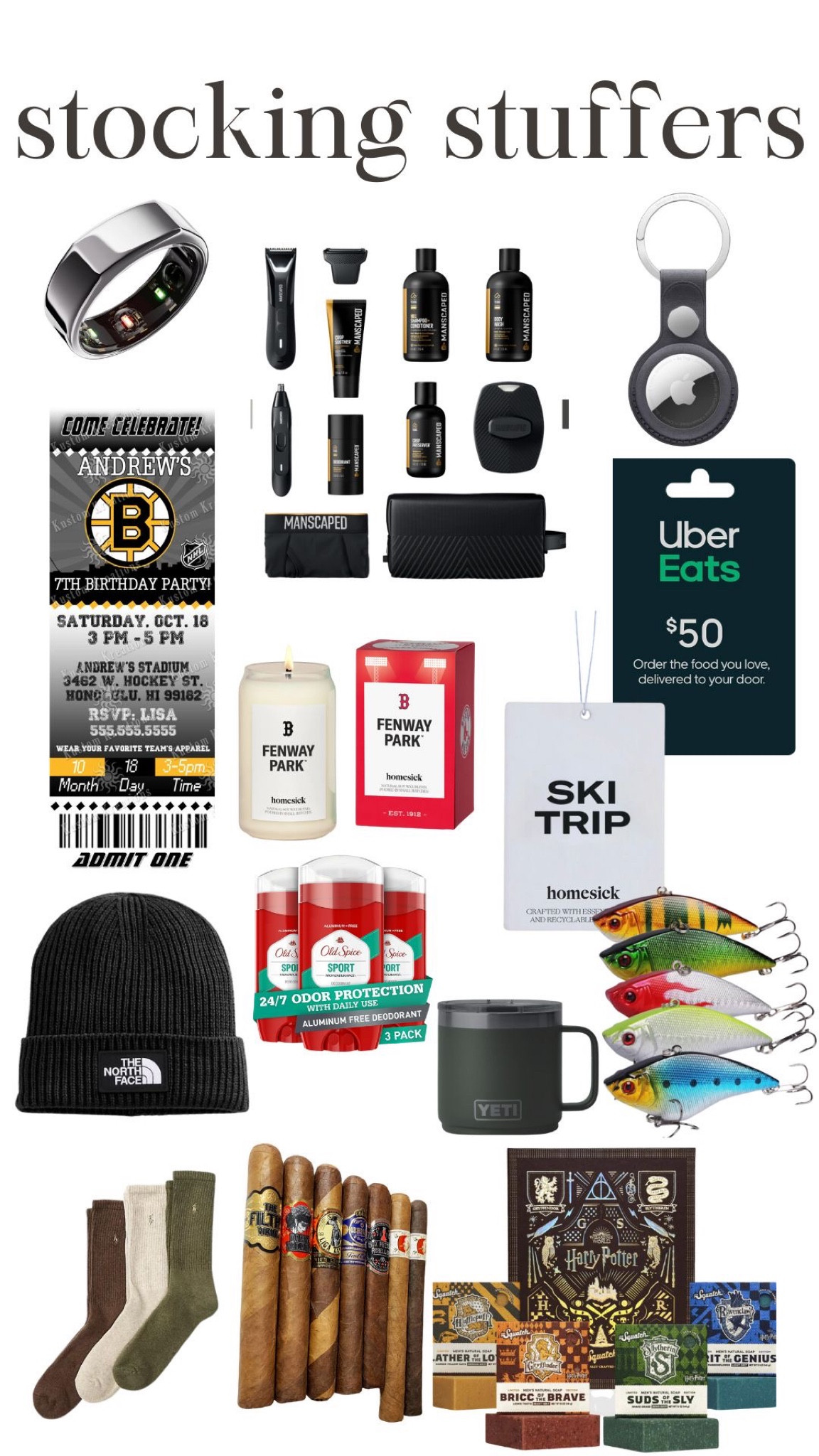 affordable stocking stuffers for the men in your life! 

#LTKSeasonal #LTKHoliday #LTKGiftGuide